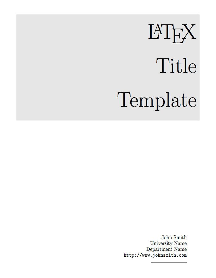 DOC-Sample Cover Page Template-download