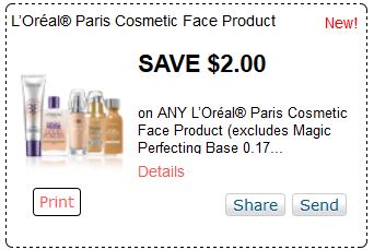 Loral-paris-foundation makeup samples and coupons