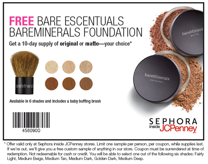 free foundation makeup samples and coupons